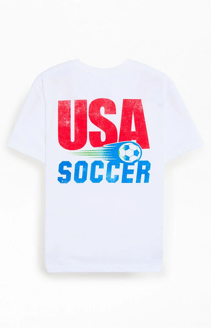 USA Soccer Flying Ball T-Shirt