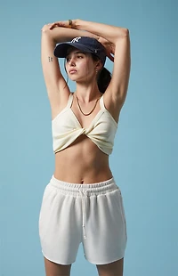 PAC 1980 Active Ivory Sweat Shorts