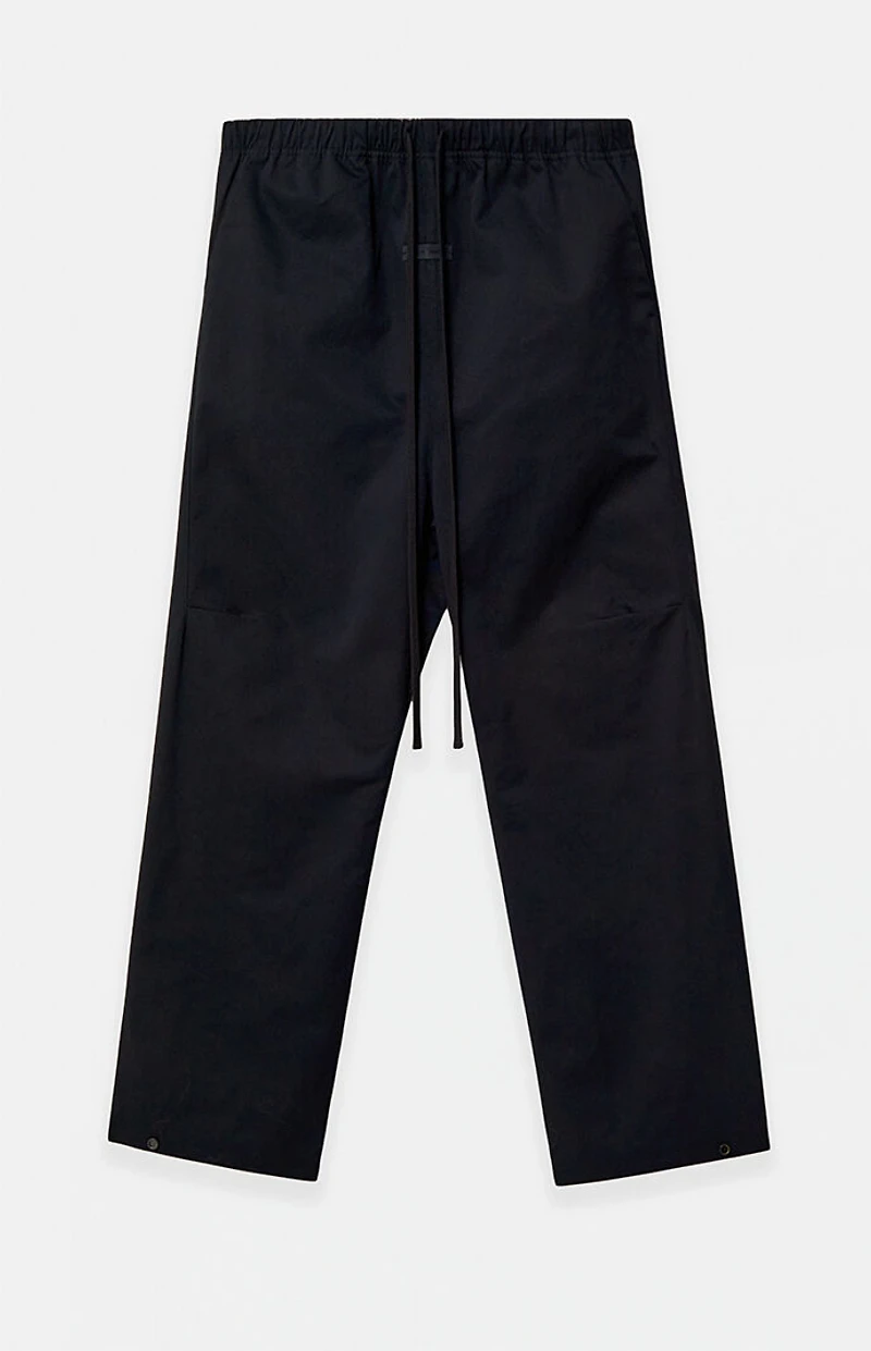 Fear of God ESSENTIALS Jet Black Poly Twill Work Pants