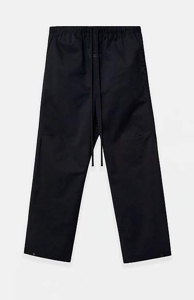 Fear of God ESSENTIALS Jet Black Poly Twill Work Pants