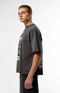 Pacsun Distant Vision Cropped Boxy T-Shirt