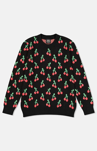 WeSC America Inc Leon Cherries Crew Neck Sweater
