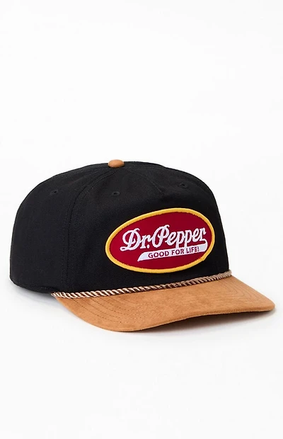 Pacsun Dr. Pepper Slouch Snapback Hat