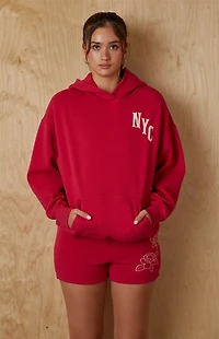 Your Favorite Chainstitched Floral Slim Sweat Shorts