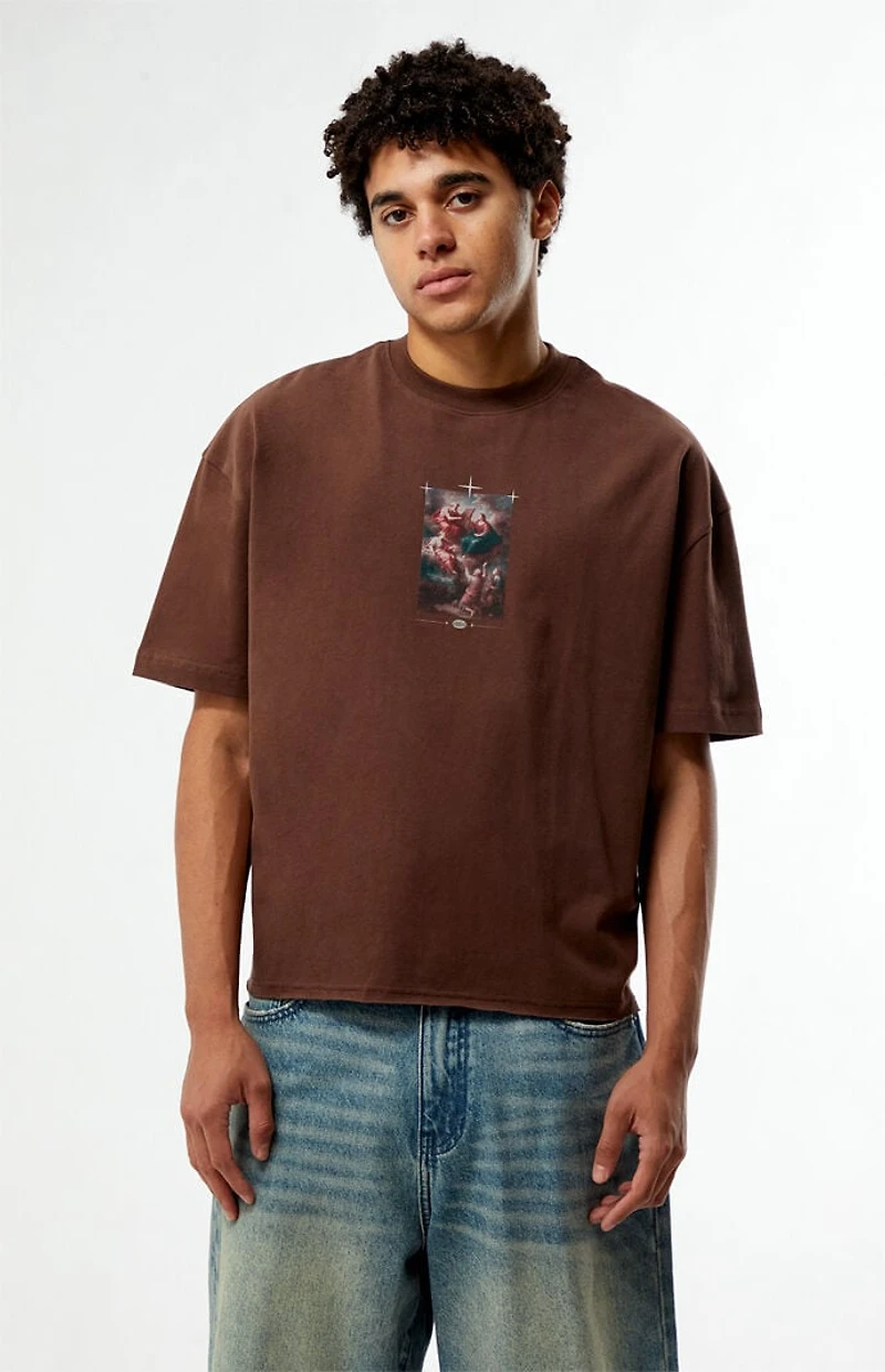 Pacsun Veil Cropped Boxy T-Shirt