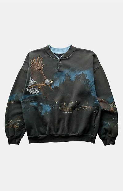 PS VINTAGE 90s Eagle Crew Neck Sweatshirt