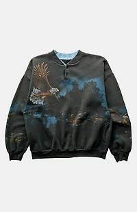 PS VINTAGE 90s Eagle Crew Neck Sweatshirt