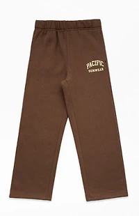 Pacsun Kids Brown Baggy Sweatpants