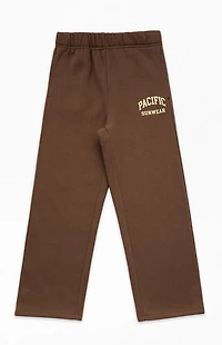 Pacsun Kids Brown Baggy Sweatpants