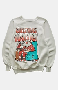 PS VINTAGE 90s Christmas Humbug Crew Neck Sweatshirt