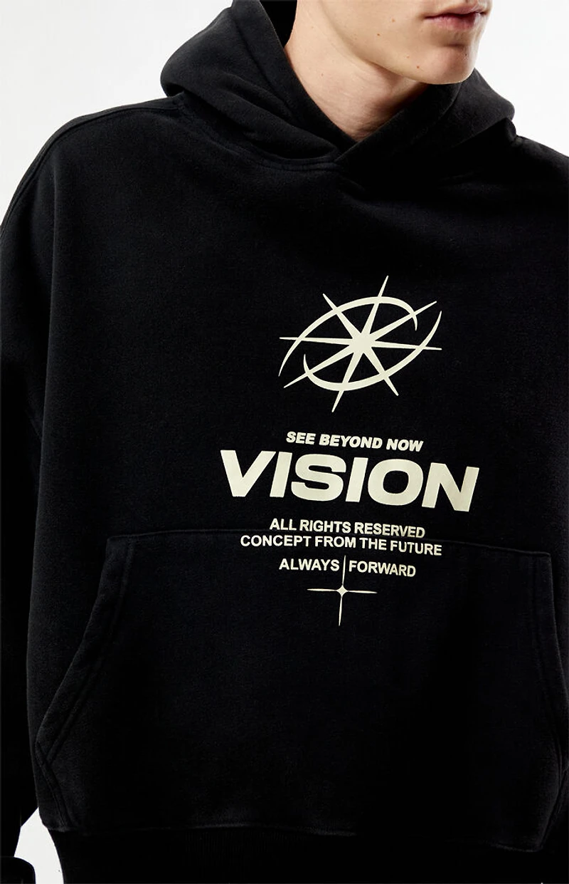 Pacsun Vision Cropped Hoodie