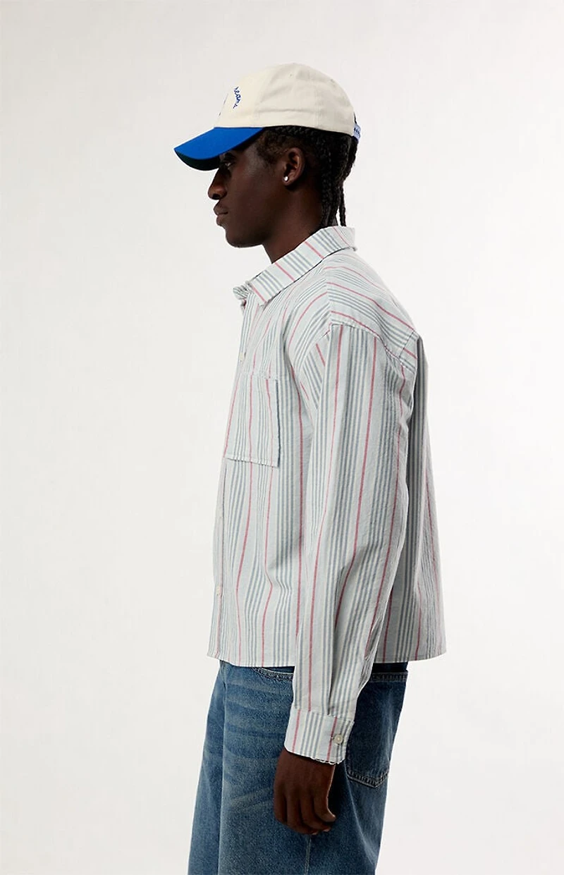 Pacsun Noto Striped Long Sleeve Shirt