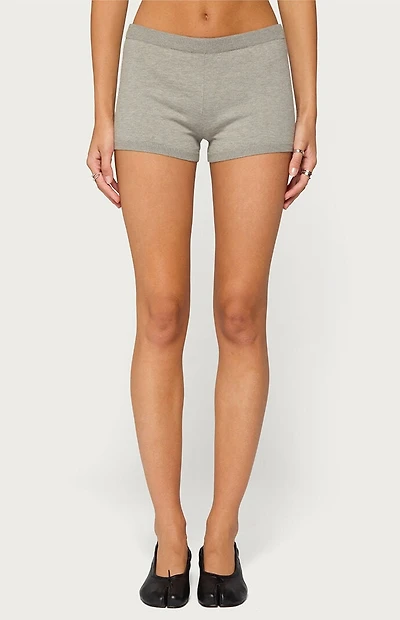 Edikted Edele Knit Micro Shorts
