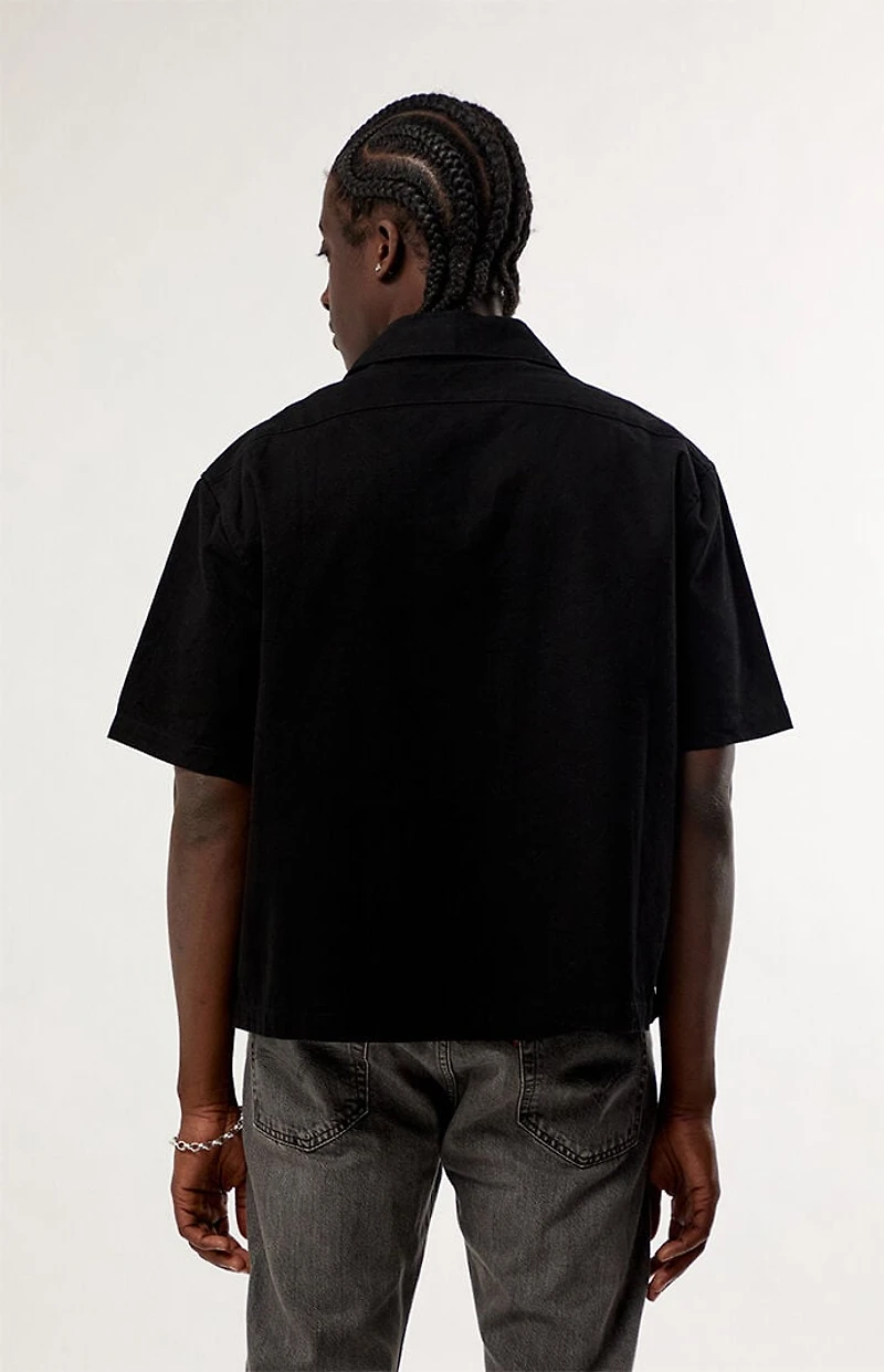 Civil Dealer Vince Zip Up Short Sleeve Shirt