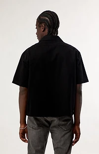 Civil Dealer Vince Zip Up Short Sleeve Shirt