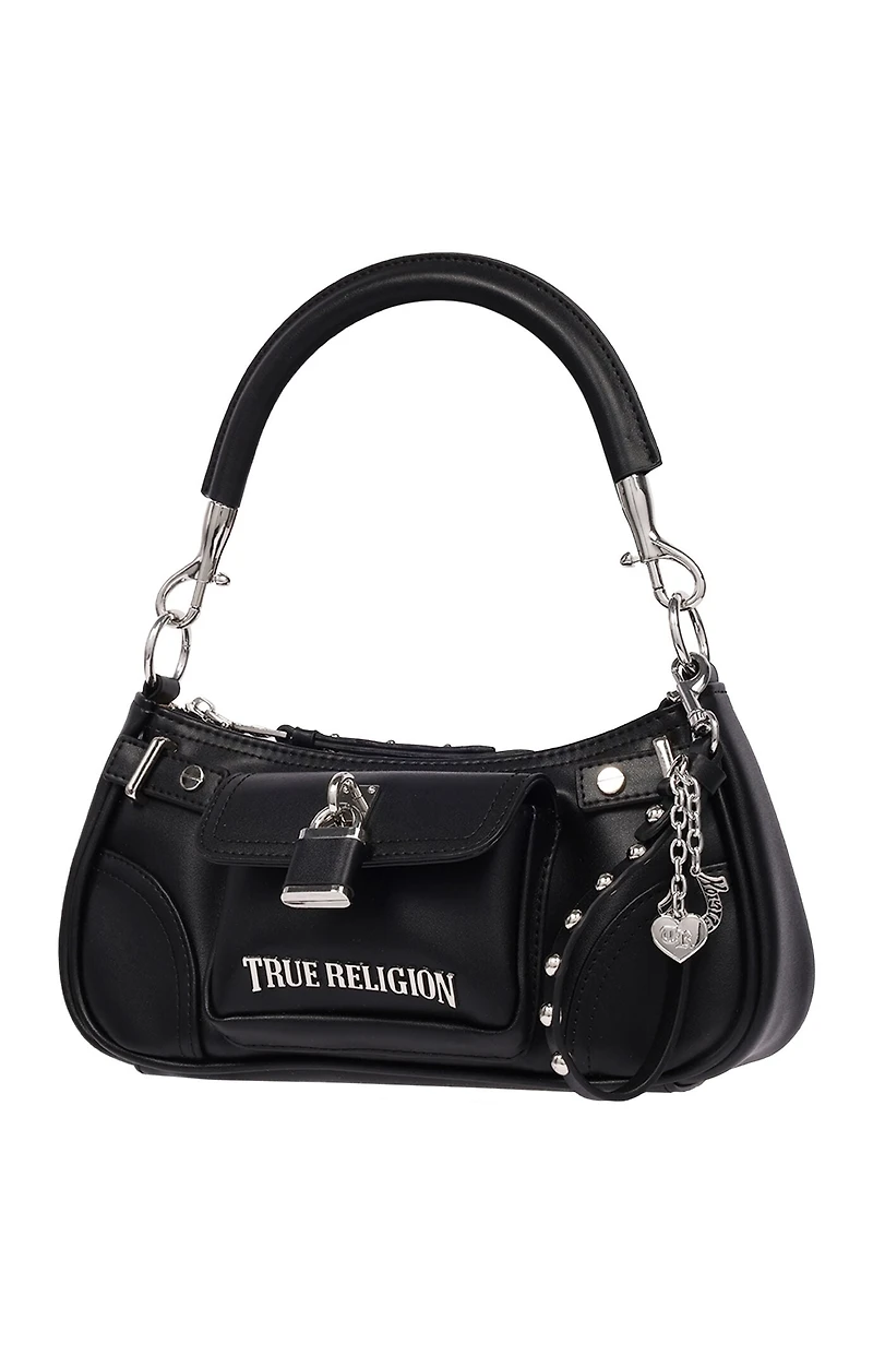 True Religion Moto Charm Shoulder Bag