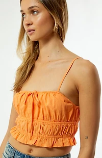 Roxy Orange Sunset Mist Top