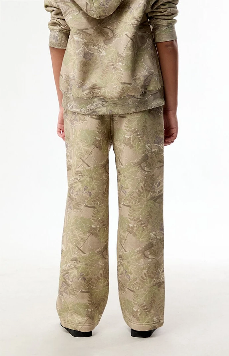 Pacsun Kids Camo Baggy Sweatpants