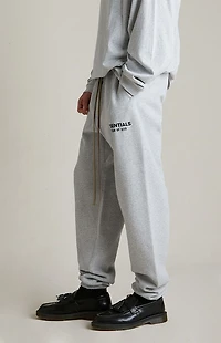 Fear of God ESSENTIALS Light Heather Grey Fleece Sweatpants