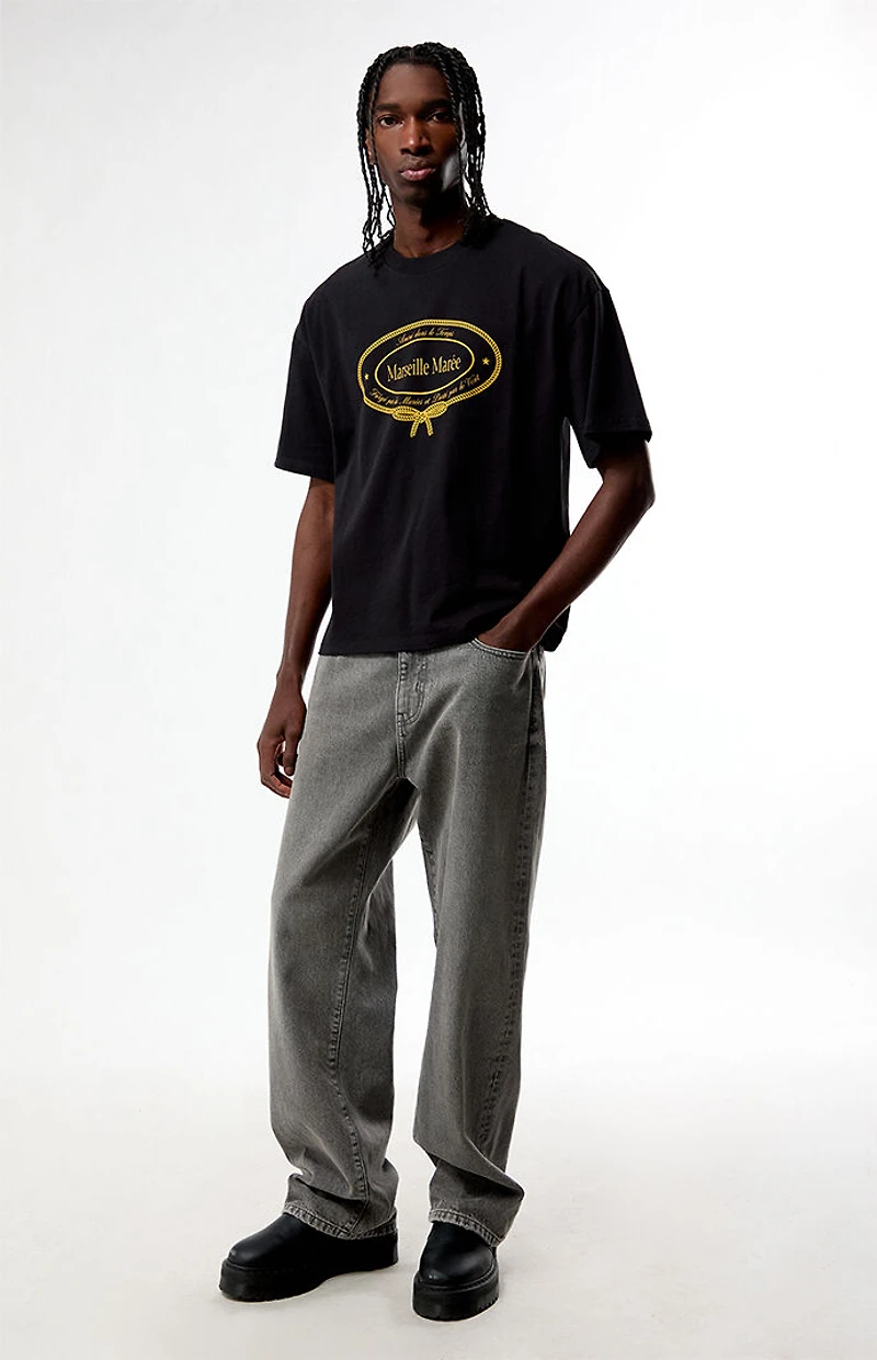 Pacsun Marseille Cropped Boxy T-Shirt