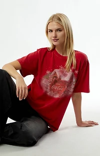 Coca Cola by Pacsun Holly Elf Oversized T-Shirt