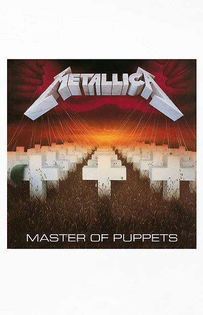 Metallica Master Of Puppets Vinyl Record