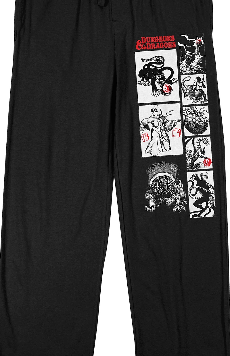 Dungeons & Dragons Monster Pajama Pants