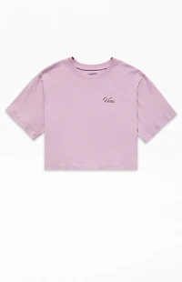 Vans Kids Fallen Relax Cropped T-Shirt
