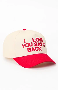 LONELY GHOST I Love You Say It Back Snapback Hat