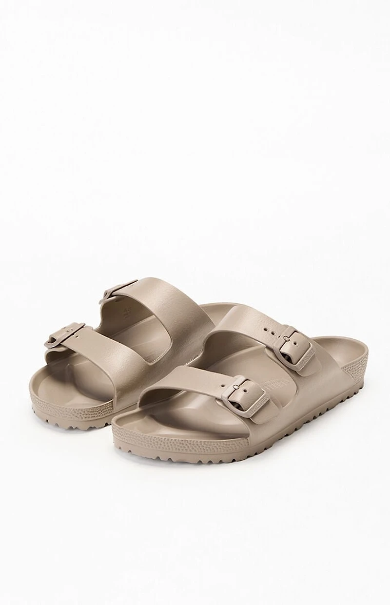 Birkenstock Arizona Essentials Slide Sandal Gray Taupe