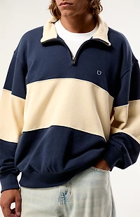 Brixton Danville Quarter Zip Polo Sweater