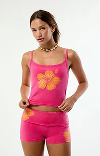 Hawaiian Tropic Floral Tank Top