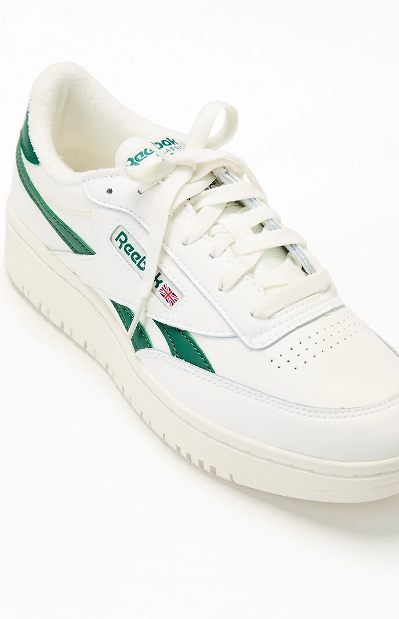 Reebok Women's Green Club C Double Revenge Sneakers