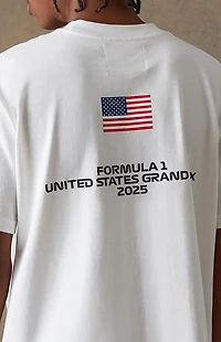 Formula 1 x Pacsun United States Grand Prix 2025 Road To Freedom T-Shirt