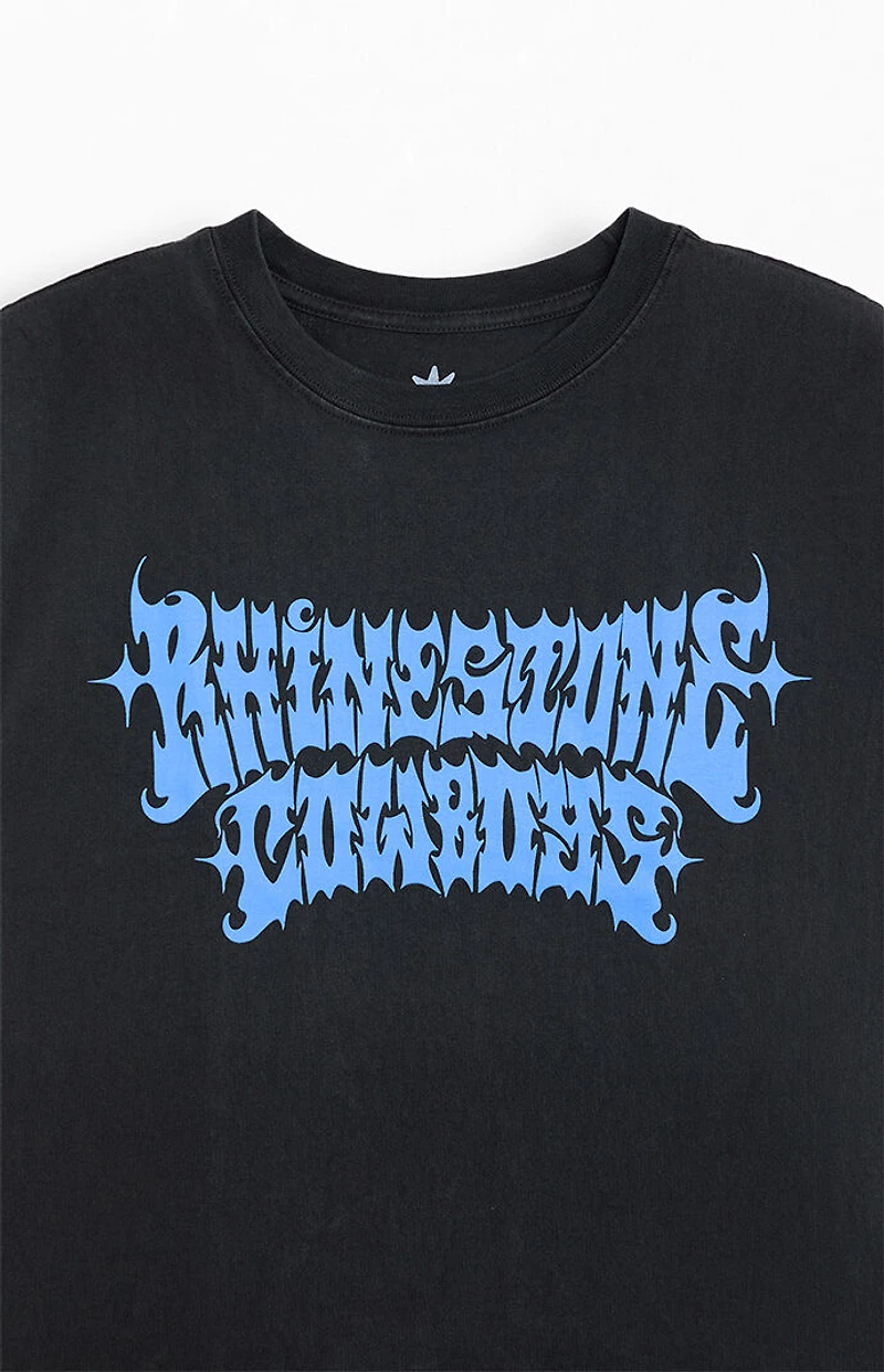 UNDER A BURNING SUN Rhinestone Cowboys Metal T-Shirt