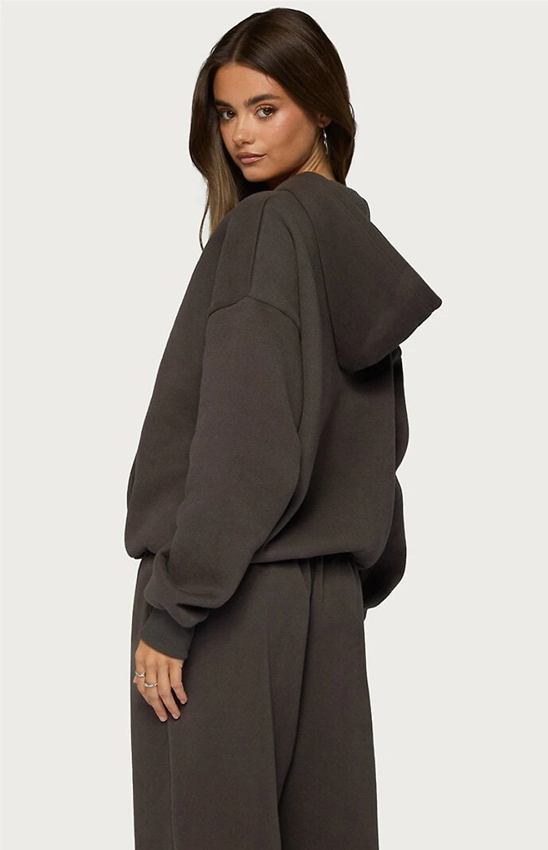 Edikted Always Sequin Hoodie