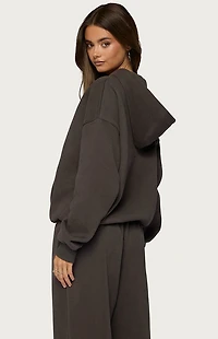 Edikted Always Sequin Hoodie