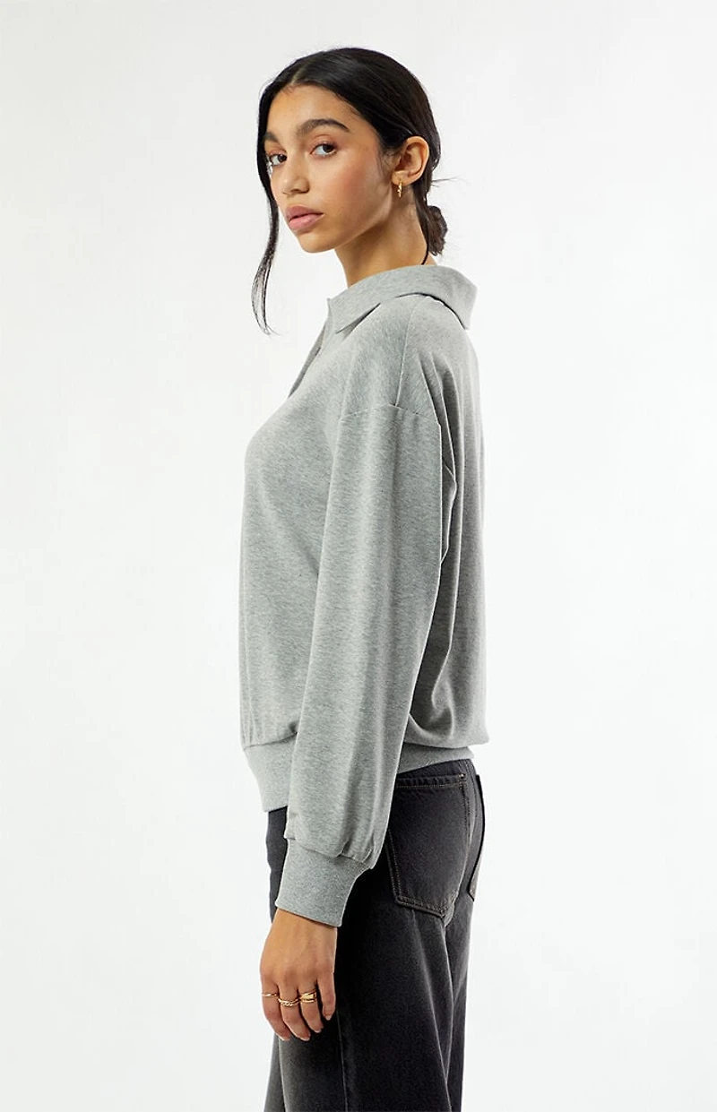 Your Favorite Wendy Long Sleeve Polo Top