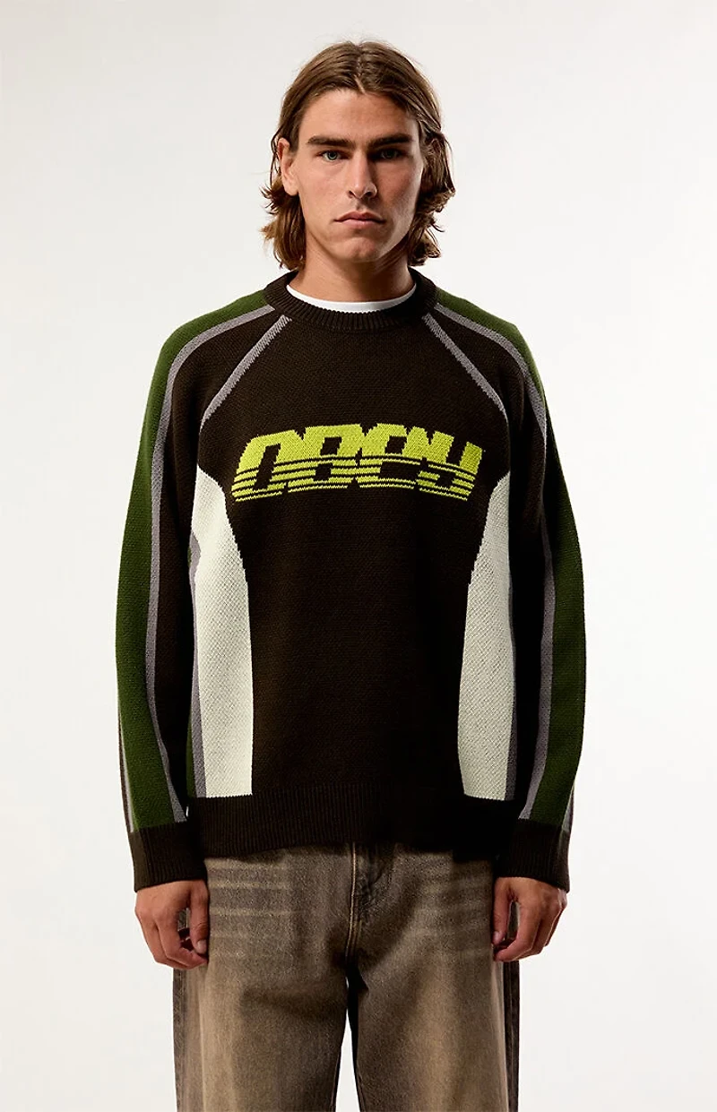 Obey Estadio Knit Crew Neck Sweater