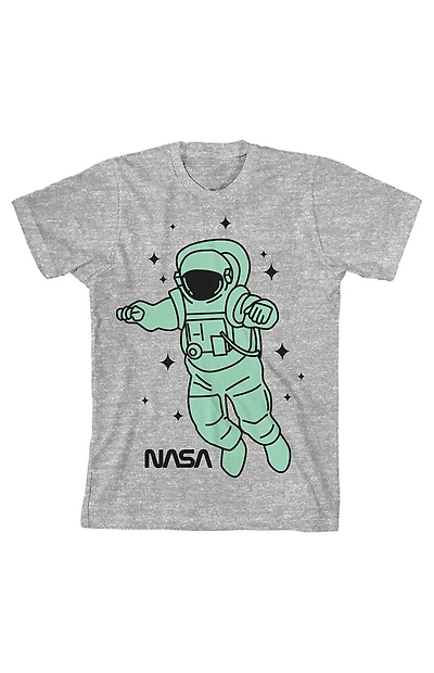 Kids NASA Green Astronaut T-Shirt