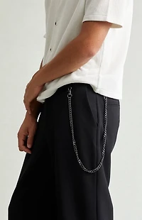 Pacsun Black Chain Baggy Trousers