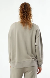 WEWOREWHAT Active Oversized Crew Neck Sweatshirt