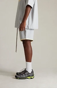 Fear of God ESSENTIALS Light Heather Grey Running Shorts