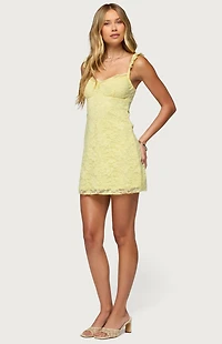 Edikted Stephanie Lace Mini Dress