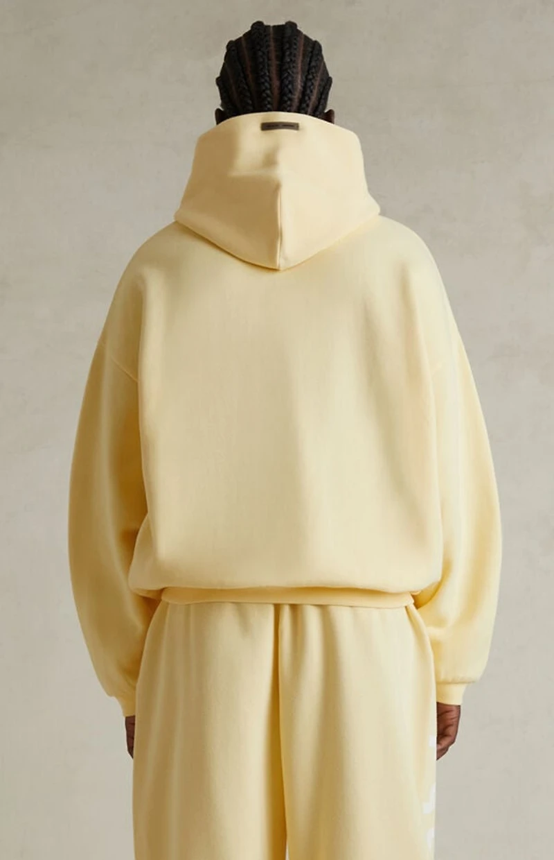 Fear of God ESSENTIALS Garden Yellow '90s Fit Fleece Hoodie