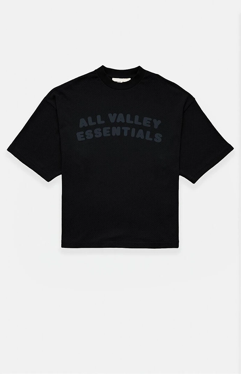Fear of God ESSENTIALS Vintage Black Merch T-Shirt