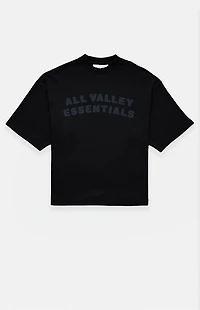 Fear of God ESSENTIALS Vintage Black Merch T-Shirt