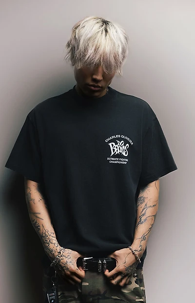 UFC Charles Oliveira Back Up Oversized T-Shirt