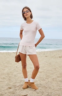 John Galt Pink Loreen T-Shirt