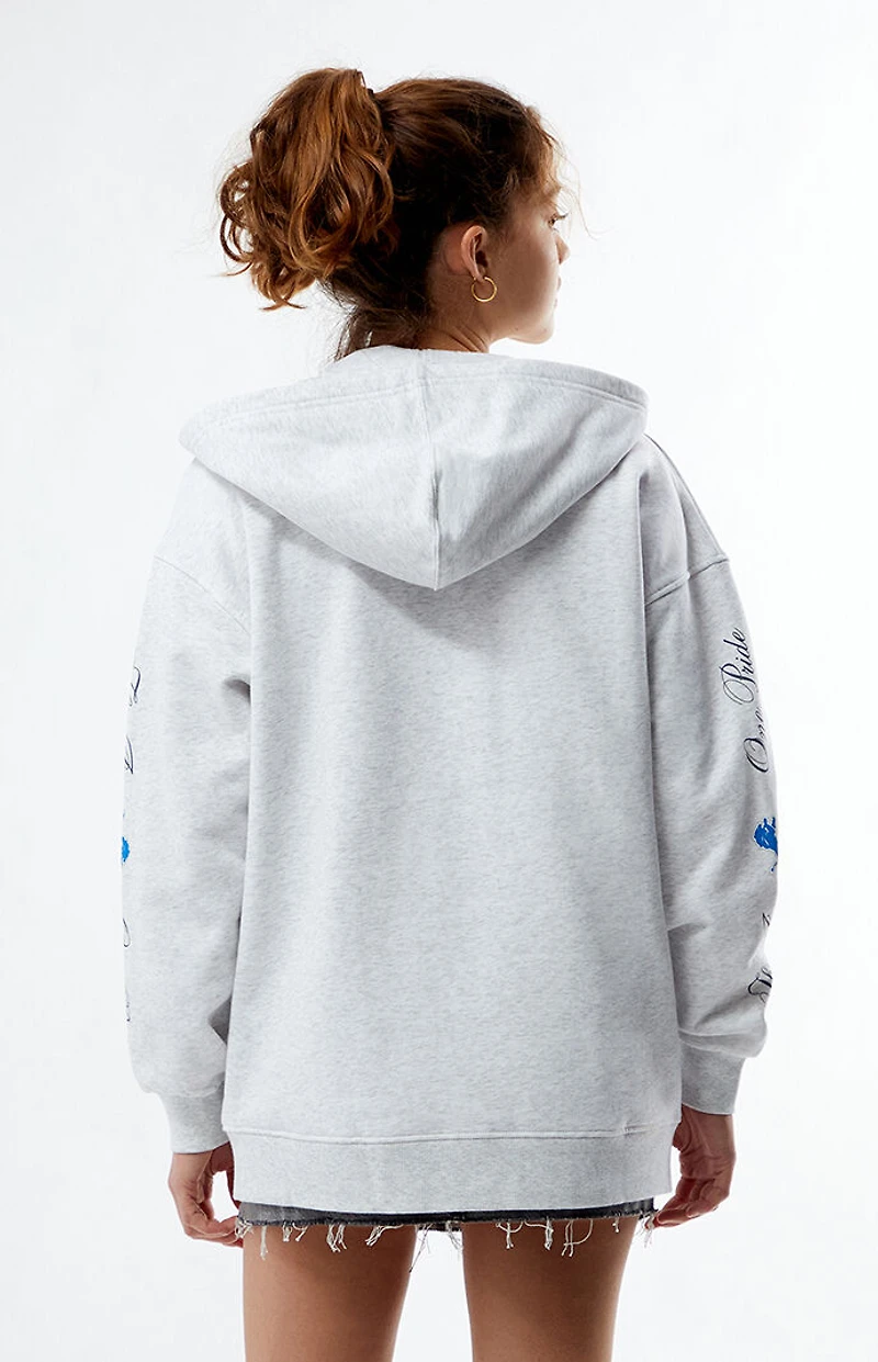 Wild Collective NFL x PacSun Detroit Lions Zip Up Hoodie